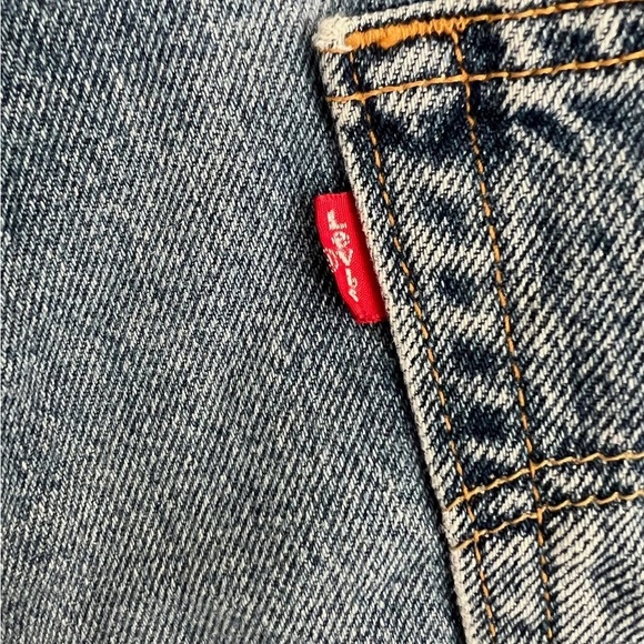 Levi’s 505 cut off jean shorts size 30 - Picture 6 of 12